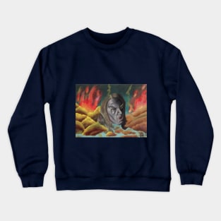 Angry Story God Crewneck Sweatshirt